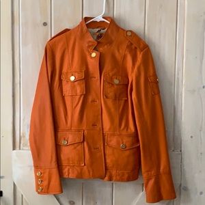 Tory Burch St. Pepper Leather Jacket  (12)